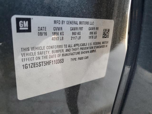 2017 CHEVROLET MALIBU LT 1G1ZE5ST5HF110363