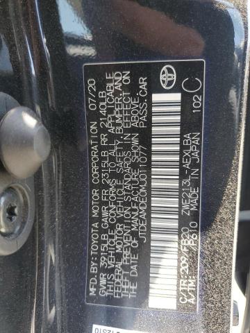 2021 TOYOTA COROLLA LE - JTDEAMDE0MJ011077