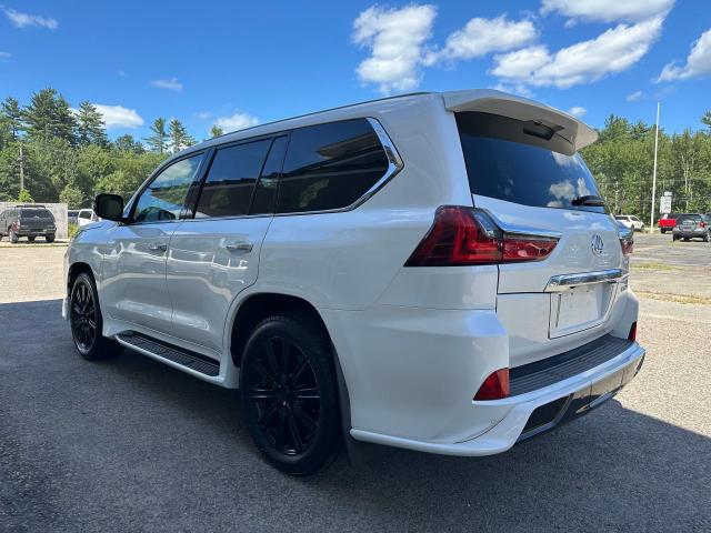 LEXUS LX 570 2017 white 4dr spor gas JTJHY7AX7H4243757 photo #4
