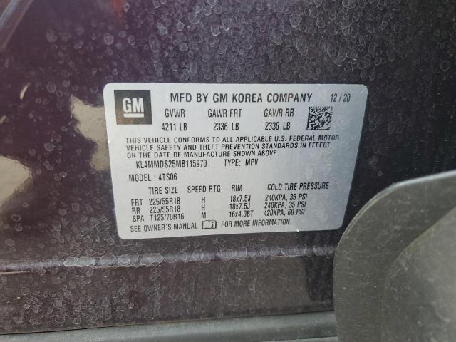 2021 BUICK ENCORE GX - KL4MMDS25MB115970