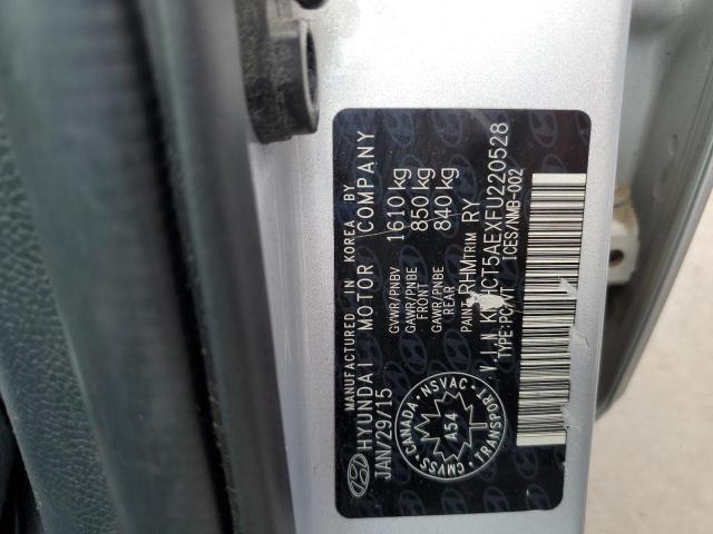 2015 HYUNDAI ACCENT GS KMHCT5AEXFU220528