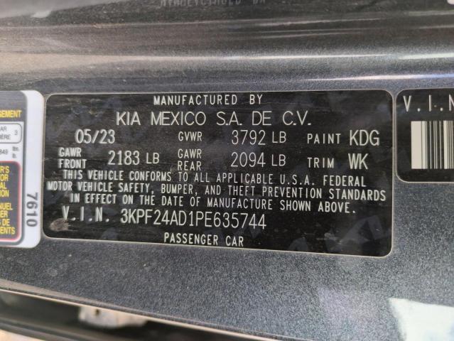 2023 KIA FORTE LX 3KPF24AD1PE635744