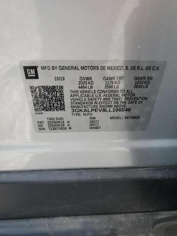 2020 GMC TERRAIN SL 3GKALPEV8LL196046