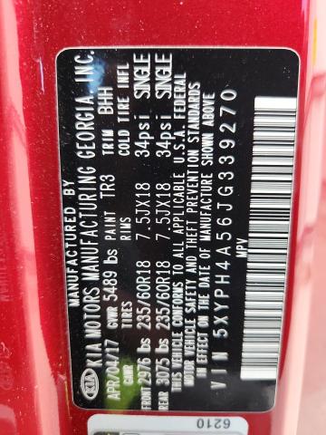 2018 KIA SORENTO EX - 5XYPH4A56JG339270
