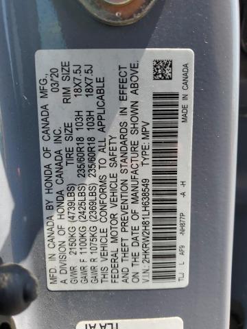 2020 HONDA CR-V EXL 2HKRW2H81LH638549