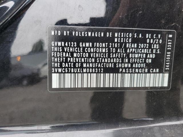 2020 VOLKSWAGEN JETTA S 3VWC57BUXLM086312