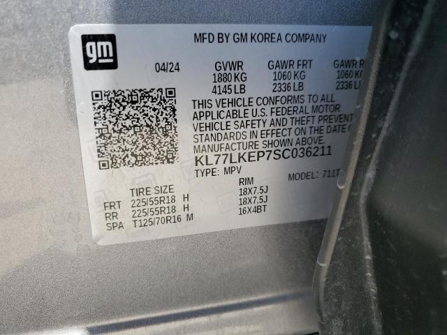 2025 CHEVROLET TRAX ACTIV KL77LKEP7SC036211