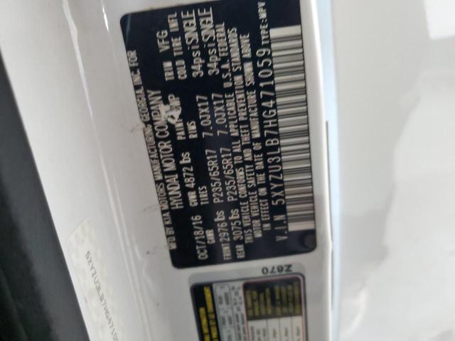 2017 HYUNDAI SANTA FE S 5XYZU3LB7HG471059