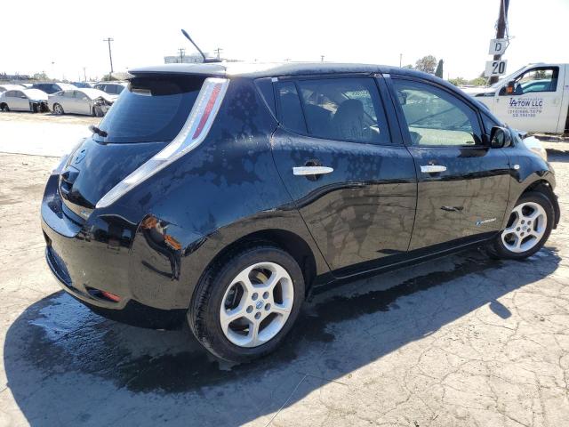NISSAN LEAF SV 2011 black  electric JN1AZ0CPXBT007013 photo #4