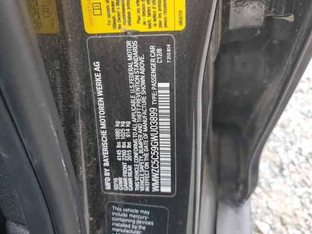 2016 MINI COOPER S C WMWZC5C59GWU03899