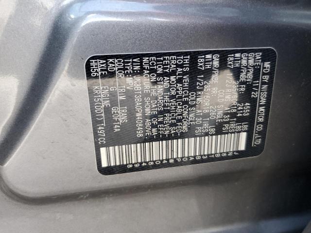 2023 NISSAN ROGUE SV JN8BT3BA0PW408498