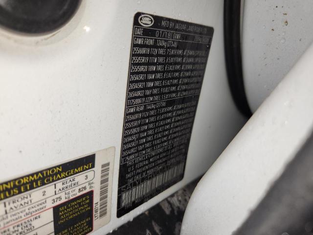 2018 LAND ROVER RANGE ROVE SALYL2RV0JA749714