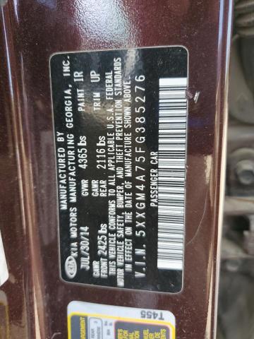 2015 KIA OPTIMA LX - 5XXGM4A75FG385276