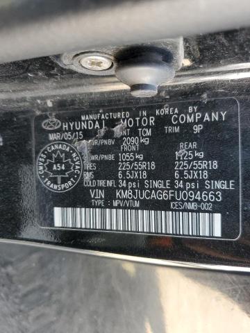 2015 HYUNDAI TUCSON LIM KM8JUCAG6FU094663