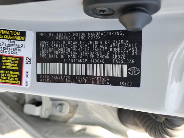 2023 TOYOTA CAMRY SE N - 4T1G11AK2PU140048