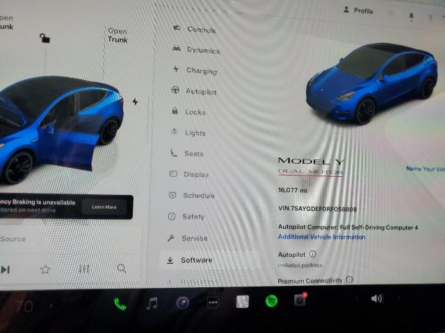 2024 TESLA MODEL Y 7SAYGDEF0RF058808