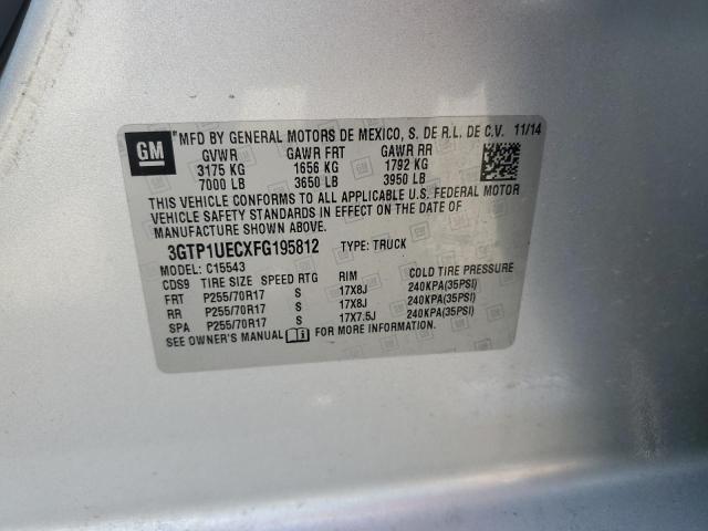 2015 GMC SIERRA C15 3GTP1UECXFG195812