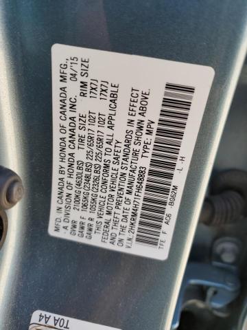 2015 HONDA CR-V EXL 2HKRM4H71FH648883