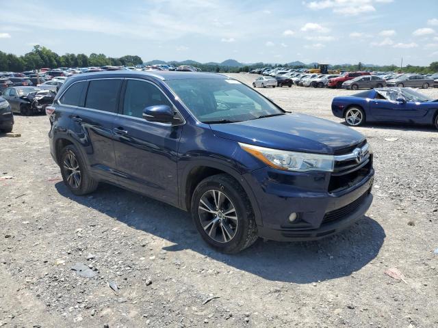 2016 TOYOTA HIGHLANDER XLE 5TDKKRFH0GS144398