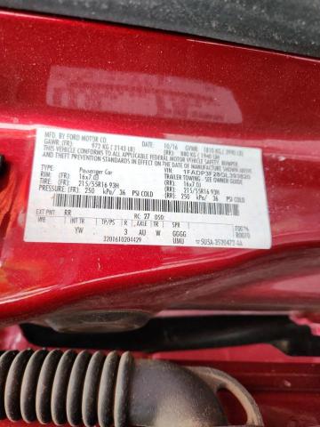 2016 FORD FOCUS SE 1FADP3F28GL393820