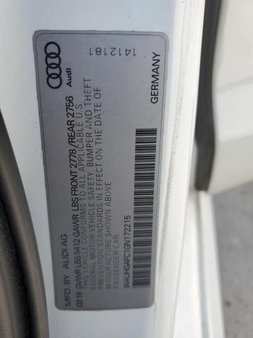 2016 AUDI A6 PRESTIG WAUHGAFC1GN172215