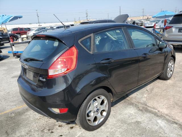 FORD FIESTA SES 2011 black  gas 3FADP4FJ4BM177127 photo #4
