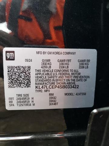 2025 BUICK ENVISTA AV KL47LCEP4SB033422