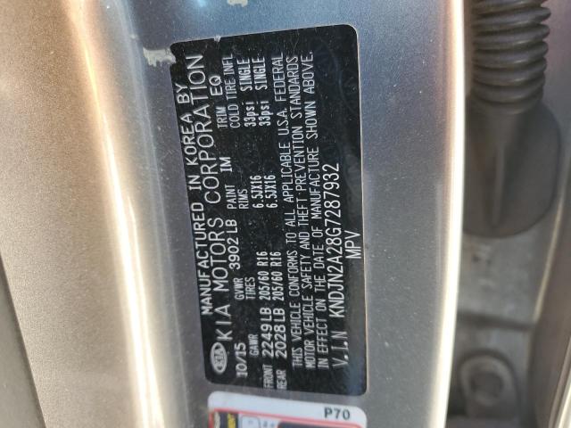 2016 KIA SOUL KNDJN2A28G7287932