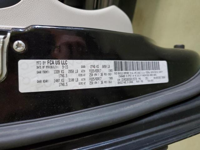 2016 DODGE GRAND CARA 2C4RDGBG5GR125770