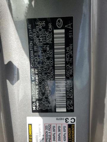 2015 LEXUS RC 350 JTHHE5BC7F5001830