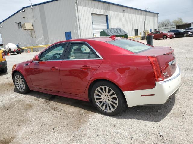 CADILLAC CTS PREMIU 2012 red sedan 4d gas 1G6DS5E30C0108198 photo #3