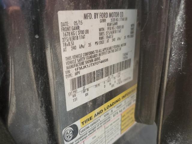 2015 FORD EXPEDITION - 1FMJK1JTXFEF44008