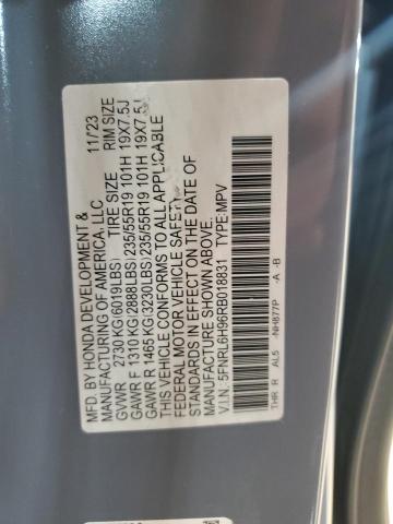 2024 HONDA ODYSSEY EL 5FNRL6H96RB018831