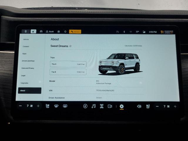 2023 RIVIAN R1S ADVENT - 7PDSGABA5PN014093