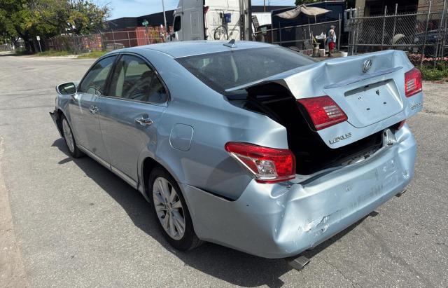 LEXUS ES 350 2010 blue sedan 4d gas JTHBK1EG3A2384634 photo #4