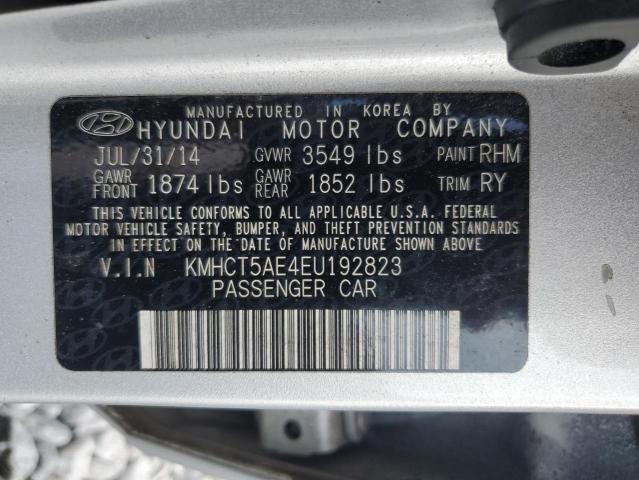 2014 HYUNDAI ACCENT GLS - KMHCT5AE4EU192823