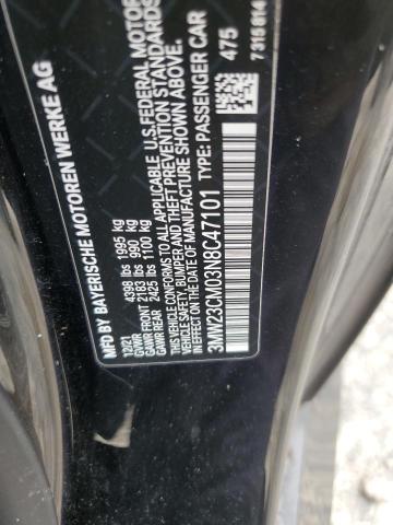 2022 BMW 230I 3MW23CM03N8C47101