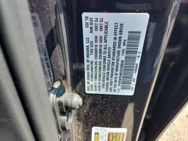 2018 HONDA CR-V EXL 7FARW2H89JE038846