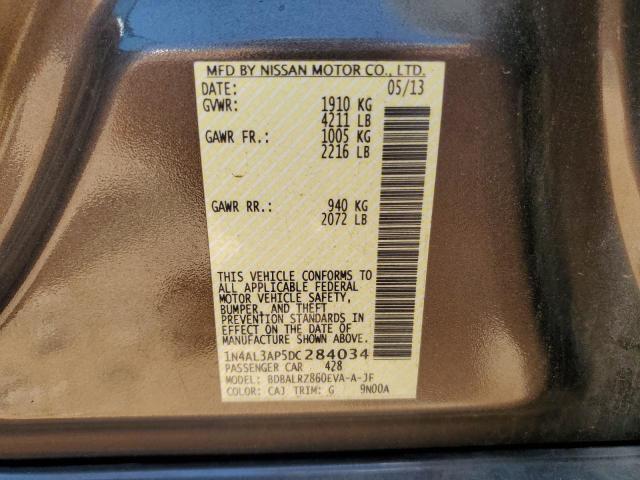 2013 NISSAN ALTIMA 2.5 - 1N4AL3AP5DC284034