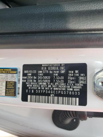 2023 KIA TELLURIDE 5XYP54GC1PG378033