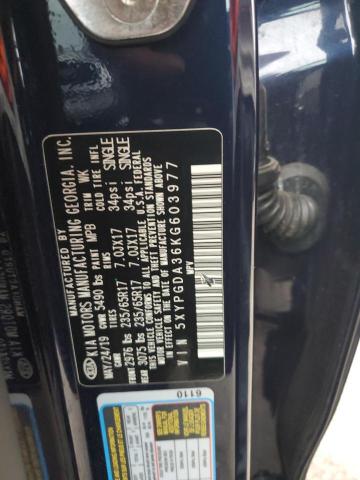 2019 KIA SORENTO L - 5XYPGDA36KG603977