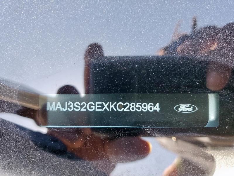 2019 FORD ECOSPORT S MAJ3S2GEXKC285964