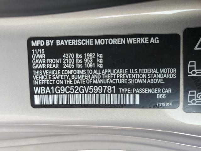 2016 BMW 228 XI SUL WBA1G9C52GV599781