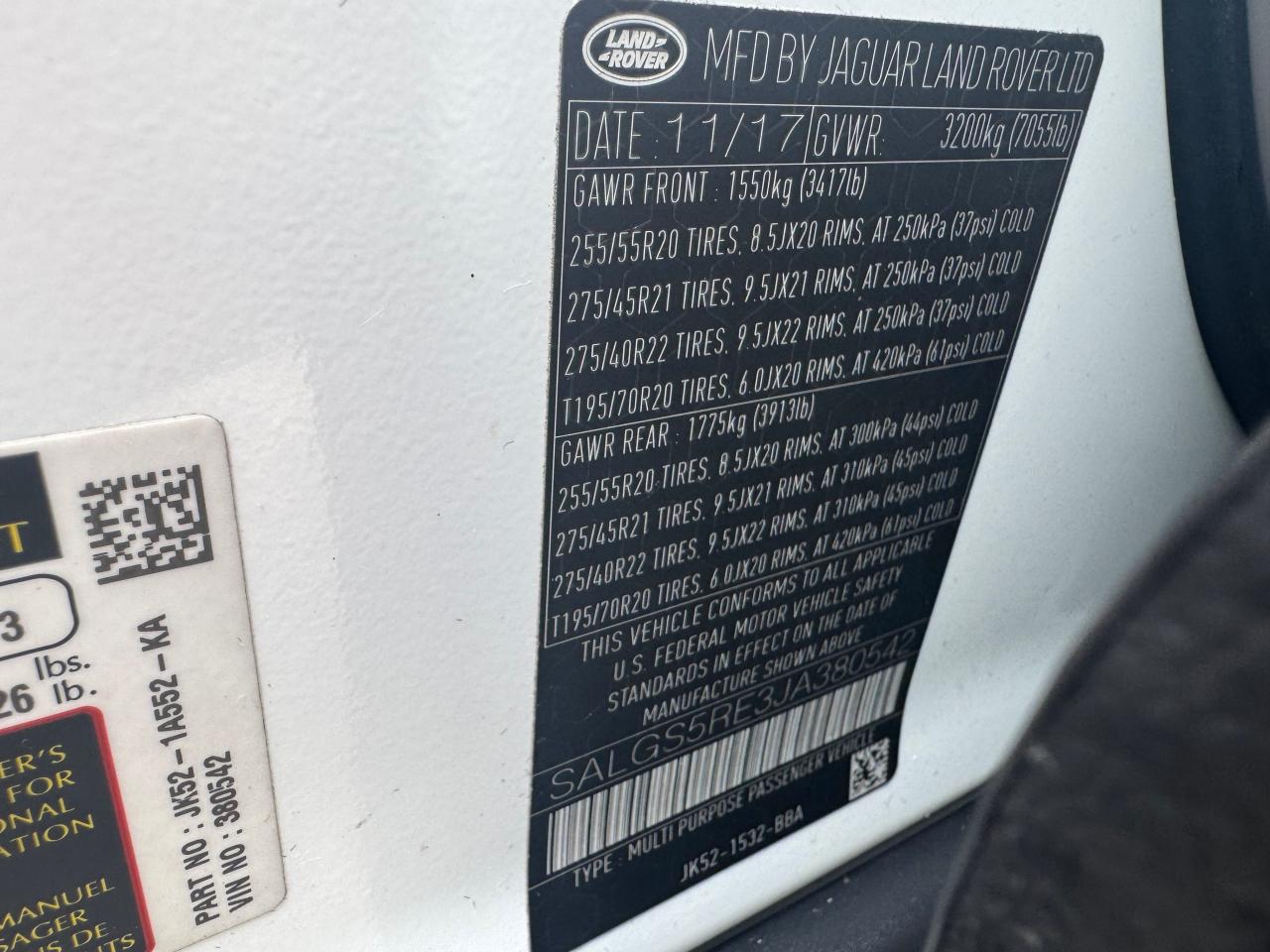 LAND ROVER RANGE ROVER SUPERCHARGED