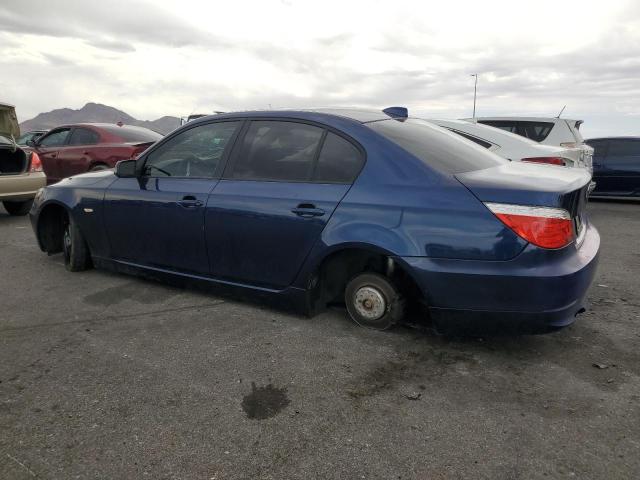 BMW 535 I 2008 blue  gas WBANW13548CN56756 photo #3