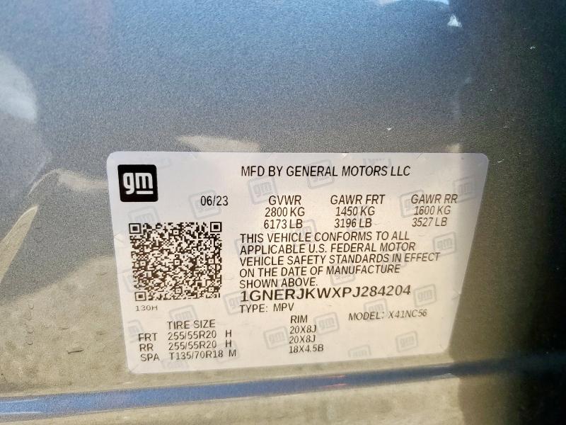 2023 CHEVROLET TRAVERSE R 1GNERJKWXPJ284204
