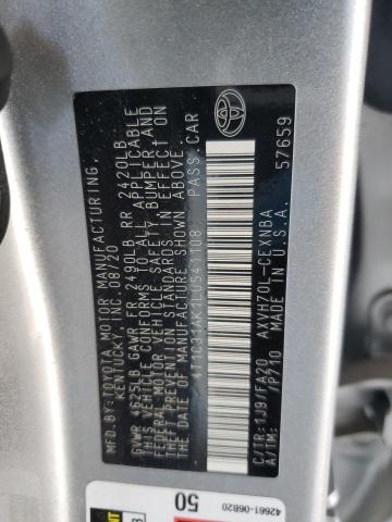2020 TOYOTA CAMRY LE 4T1C31AK1LU541108