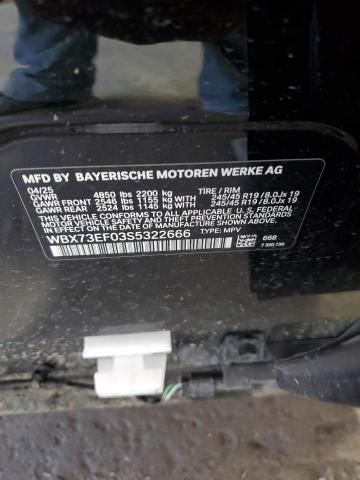 2025 BMW X1 XDRIVE2 WBX73EF03S5322666