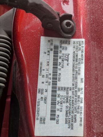 2015 FORD FOCUS TITANIUM 1FADP3N28FL339370