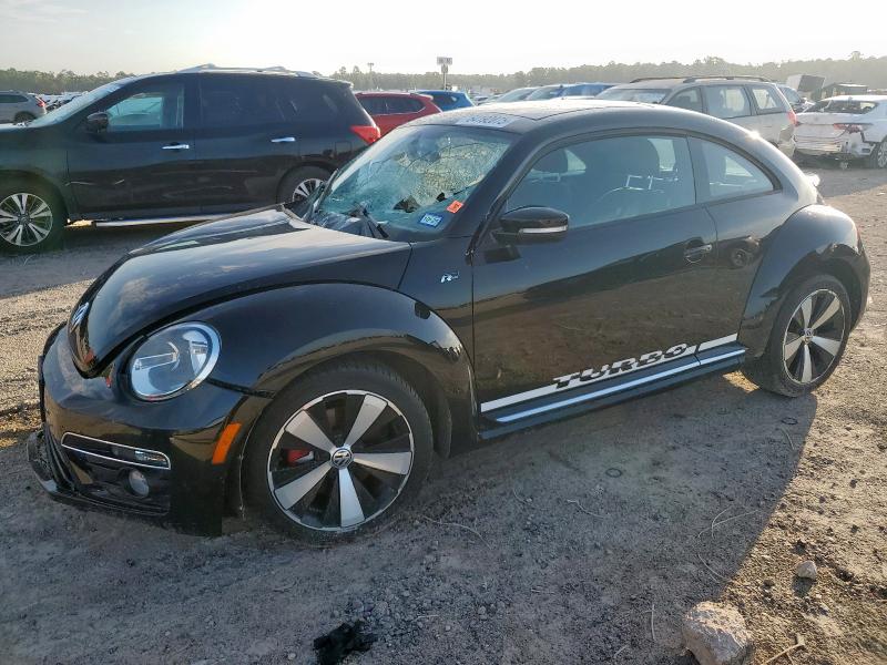 VOLKSWAGEN BEETLE TUR 2014 black  gas 3VWVT7AT3EM603671 photo #1